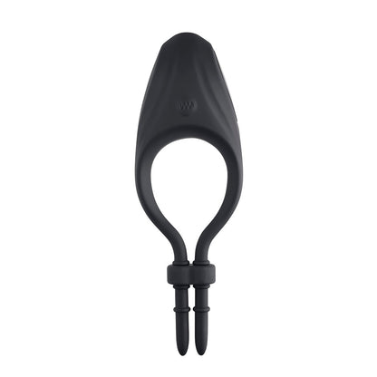 ZERO TOLERANCE PERFECT FIT RECHARGEABLE VIBRATING SILICONE LASSO COCKRING BLACK