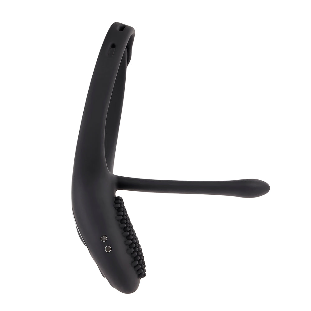 EVOLVED - ZERO TOLERANCE MR. TICKLER RECHARGEABLE REMOTE CONTROLLED C-RING BLACK