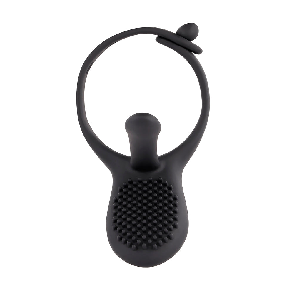 EVOLVED - ZERO TOLERANCE MR. TICKLER RECHARGEABLE REMOTE CONTROLLED C-RING BLACK