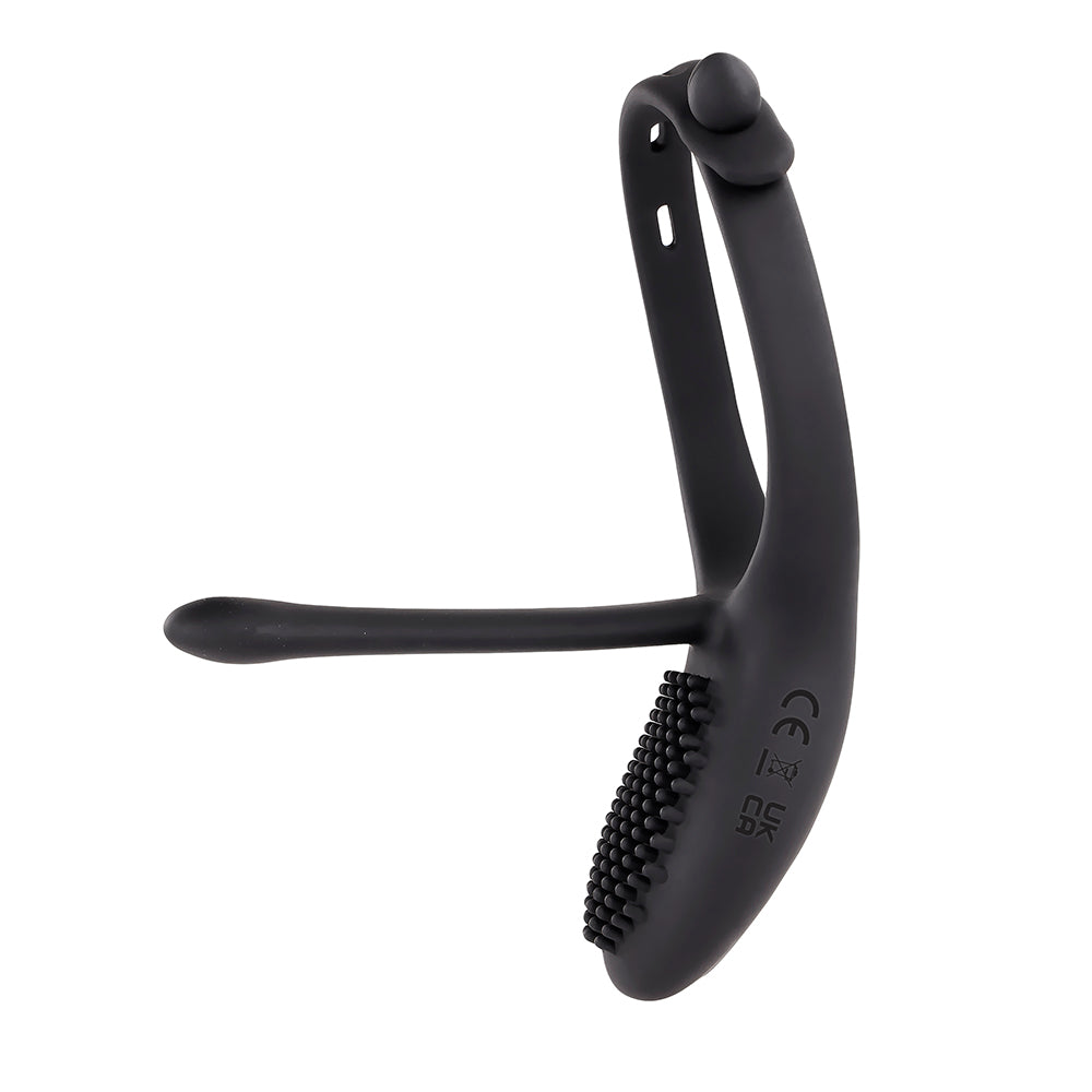 EVOLVED - ZERO TOLERANCE MR. TICKLER RECHARGEABLE REMOTE CONTROLLED C-RING BLACK