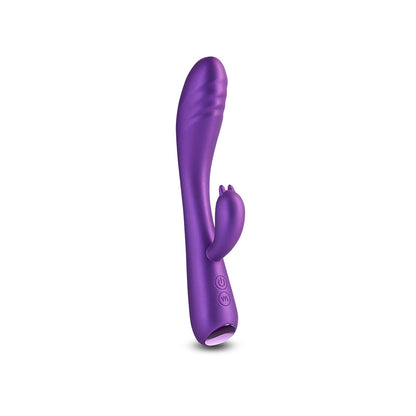 ROYALS DUCHESS RABBIT VIBRATOR METALLIC PURPLE