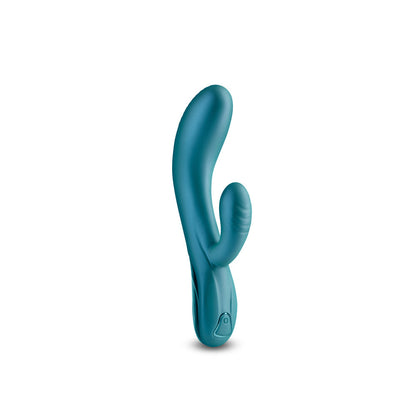 NS NOVELTIES - ROYALS REGENT RABBIT VIBRATOR METALLIC GREEN