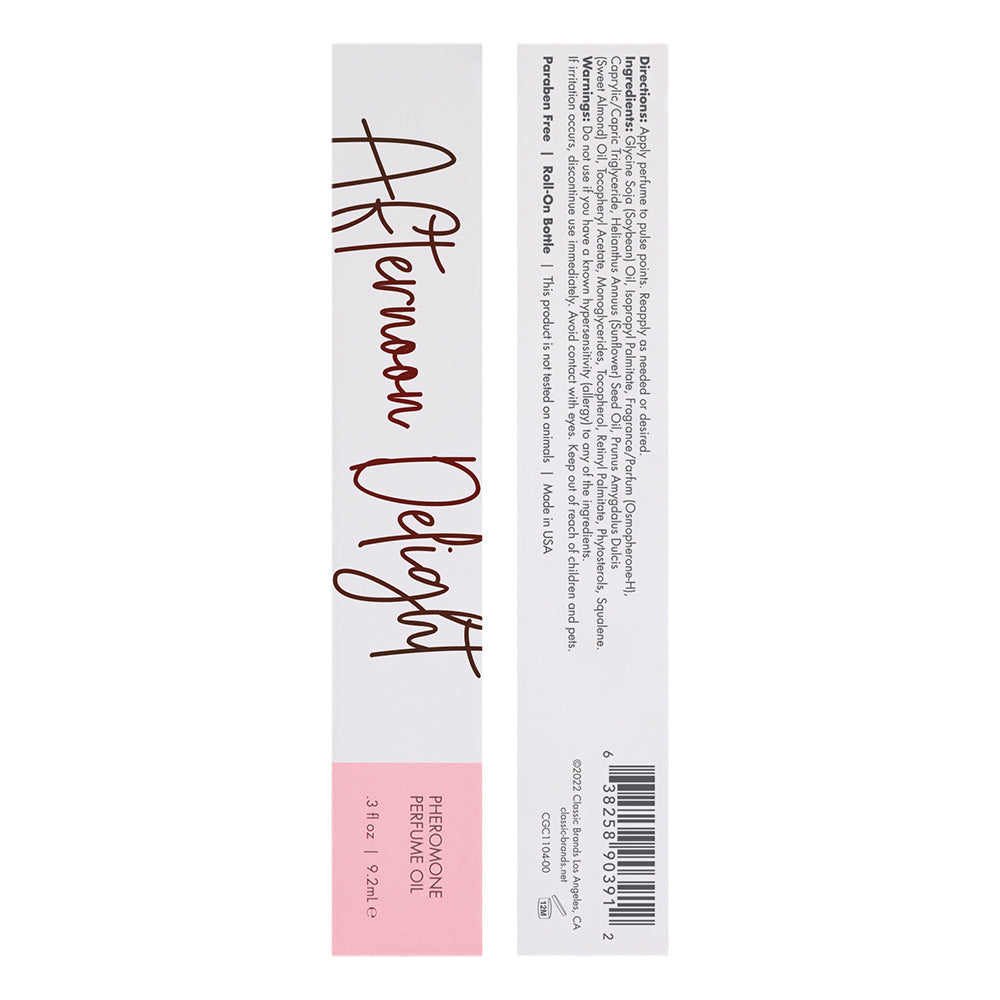 CLASSIC BRANDS - CG AFTERNOON DELIGHT ROLL-ON PERFUME OIL WITH PHEROMONES 0.3 OZ.
