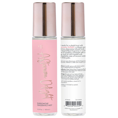 CG AFTERNOON DELIGHT FRAGRANCE BODY MIST WITH PHEROMONES 3.5 OZ.