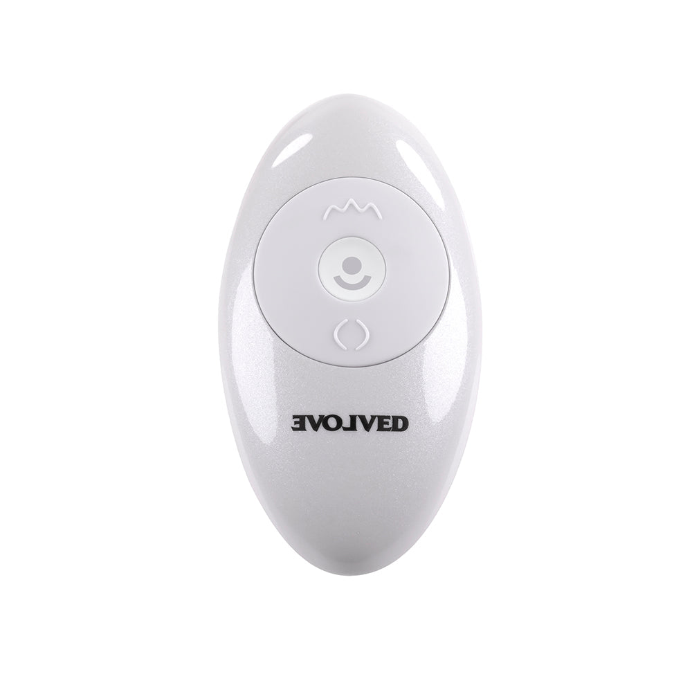 EVOLVED FULL MONTY RECHARGEABLE REMOTE-CONTROLLED THRUSTING TWIRLING 9 IN. SILICONE DILDO LIGHT