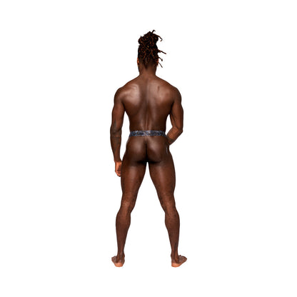 MALE POWER - CALCETÍN POTENCIA S''NAKED NEGRO/AZUL S/M