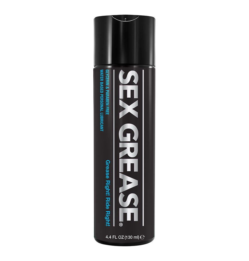 SEX GREASE WATER BASED LUBRICANT 4.4 OZ. BOTTLE