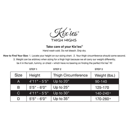 KIXIES JOELY RHINESTONE FISHNET THIGH-HIGH RED SIZE A