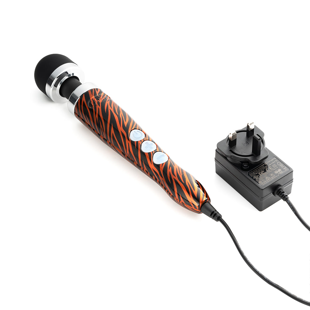 DOXY DIE CAST 3 COMPACT WAND VIBRATOR TIGER
