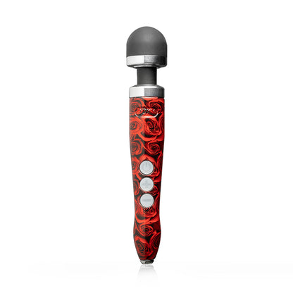 DOXY DIE CAST 3R RECHARGEABLE COMPACT WAND VIBRATOR ROSES