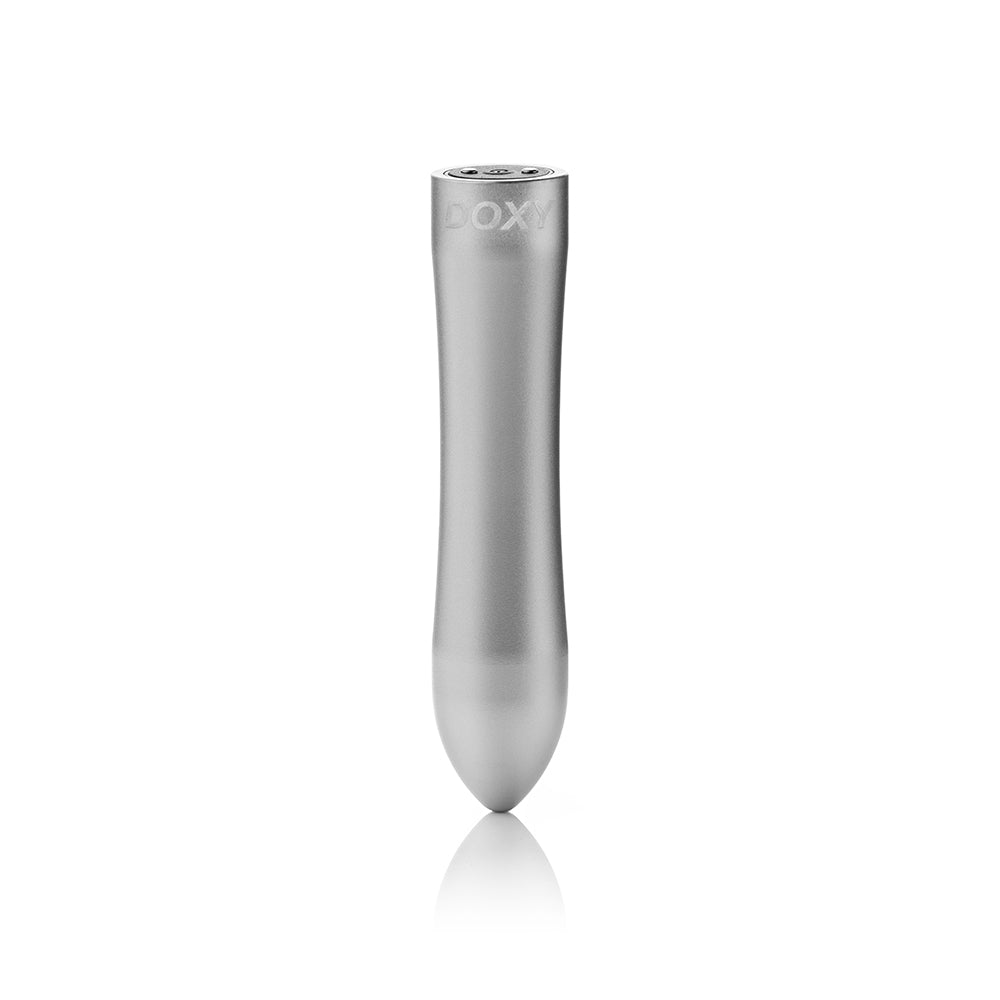 DOXY - BULLET RECHARGEABLE VIBRATOR SILVER