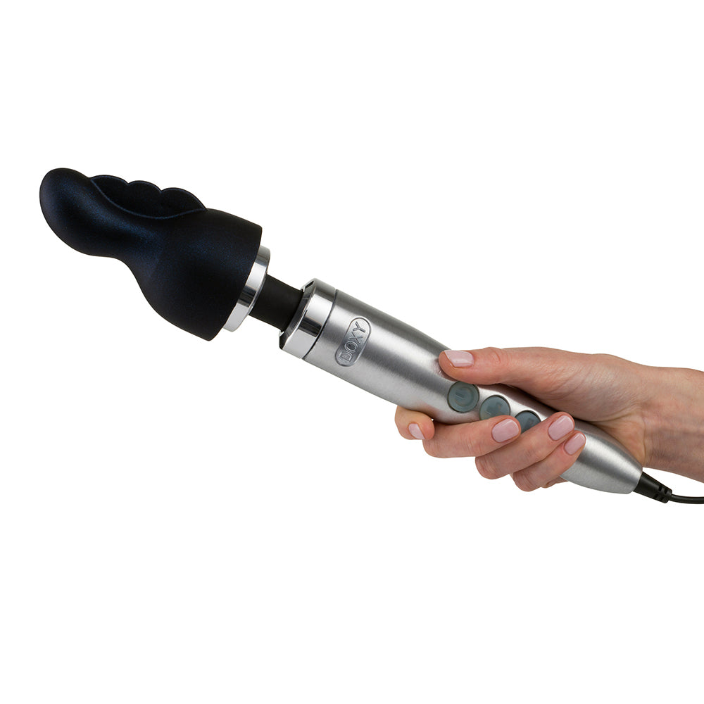 DOXY 3 SILICONE CLITORAL WAND ATTACHMENT NAVY