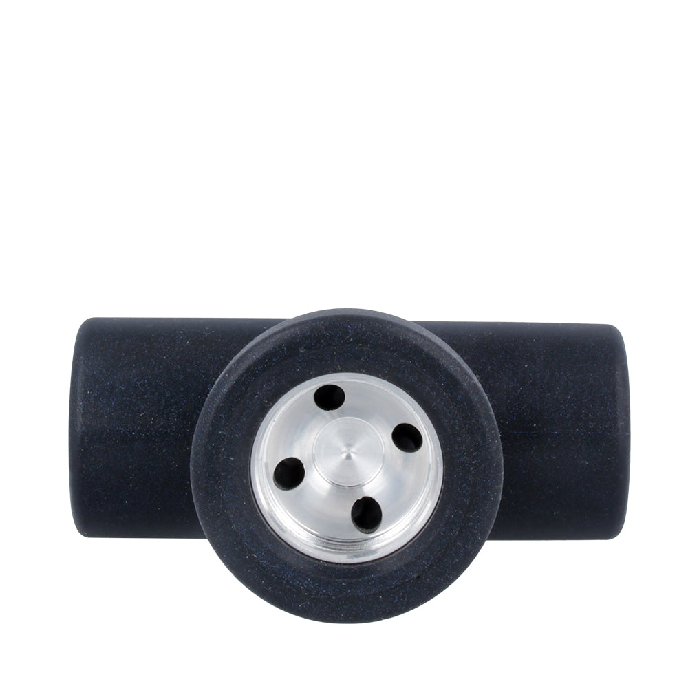 DOXY - 3 ACCESORIO VIBRADOR DE SILICONA MASTURBADOR AZUL MARINO