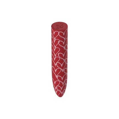 LUV INC HB82 HEART BULLET VIBRATOR RED