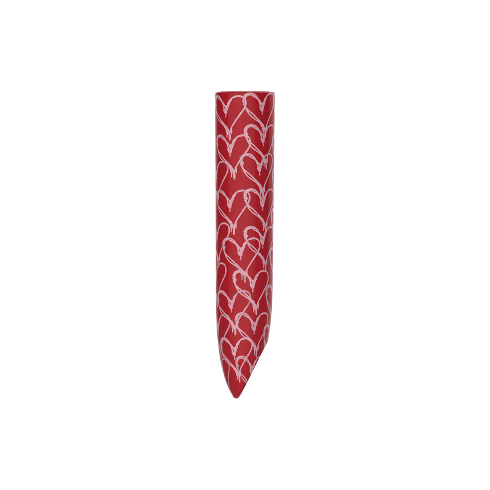 LUV INC. - HB82 HEART BULLET VIBRATOR RED