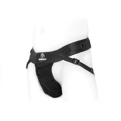 SPAREPARTS - DEUCE DOUBLE STRAP HARNESS BLACK SIZE A MAGNUM