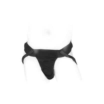 SPAREPARTS - DEUCE DOUBLE STRAP HARNESS BLACK SIZE A MAGNUM
