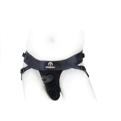 SPAREPARTS DEUCE DOUBLE STRAP HARNESS BLACK SIZE A MAGNUM