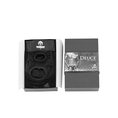 SPAREPARTS - DEUCE DOUBLE STRAP HARNESS BLACK SIZE A MAGNUM