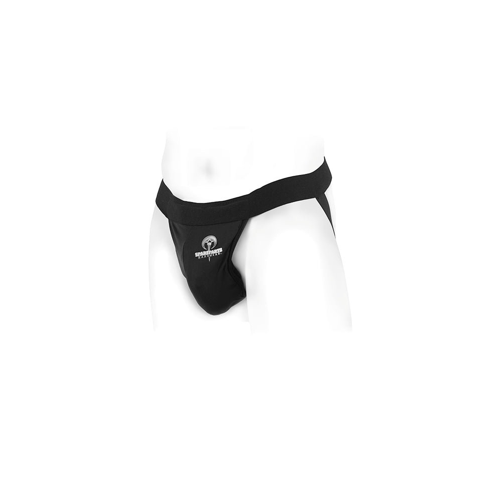 SPAREPARTS - PETE FREESTYLE NYLON PACKING JOCK BLACK SIZE 3XL