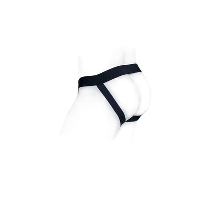 SPAREPARTS PETE FREESTYLE NYLON PACKING JOCK BLACK SIZE L