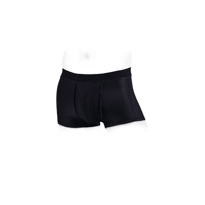 SPAREPARTS - PETE TRUNKS NYLON PACKING UNDERWEAR BLACK SIZE 3XL