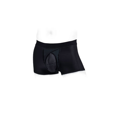 SPAREPARTS - PETE TRUNKS NYLON PACKING UNDERWEAR BLACK SIZE 3XL