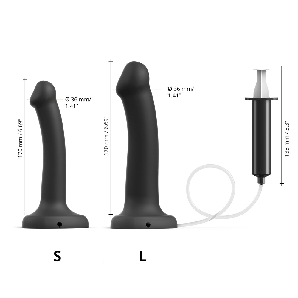 LOVELY PLANET - STRAP ON ME SQUIRTING CUM DILDO SMALL (FLUID NOT INCLUDED)