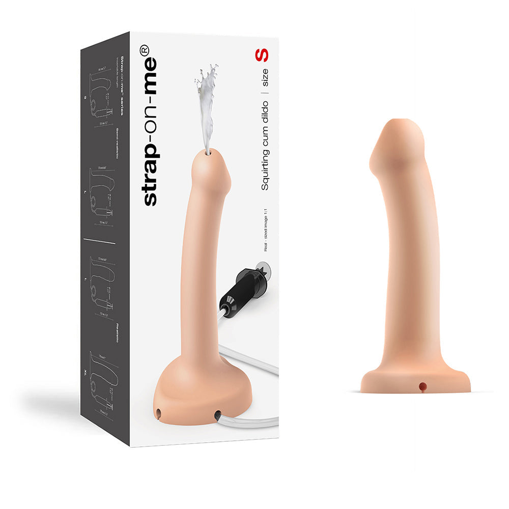 LOVELY PLANET - STRAP ON ME SQUIRTING CUM DILDO SMALL (FLUID NOT INCLUDED)