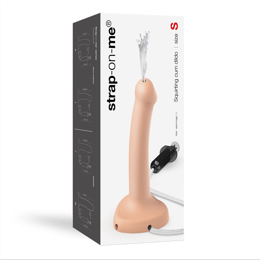 LOVELY PLANET - STRAP ON ME SQUIRTING CUM DILDO SMALL (FLUID NOT INCLUDED)