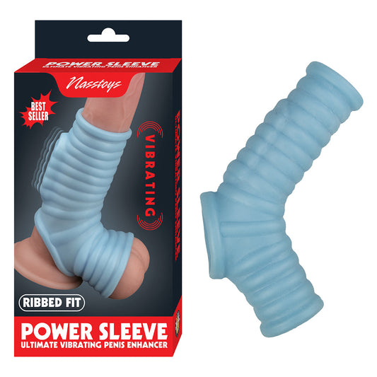 NASSTOYS - POWER SLEEVE RIBBED FIT VIBRATING PENIS ENHANCER