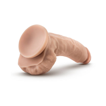DR. SKIN MR. MAYOR 9 IN. DILDO WITH BALLS BEIGE
