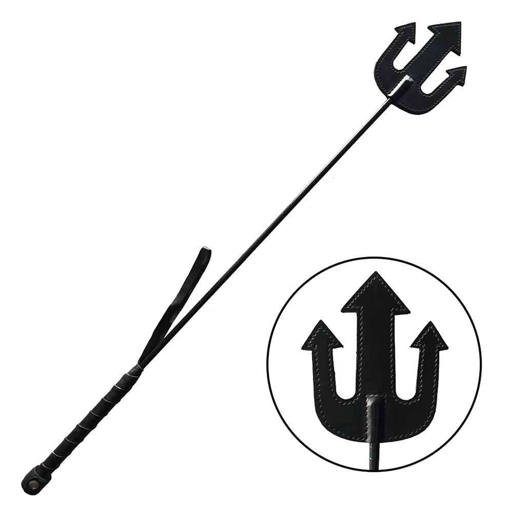 ROUGE GARMENTS - ROUGE LEATHER DEVIL RIDING CROP