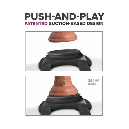 BODY DOCK LAP STRAP SILICONE STRAP-ON THIGH HARNESS