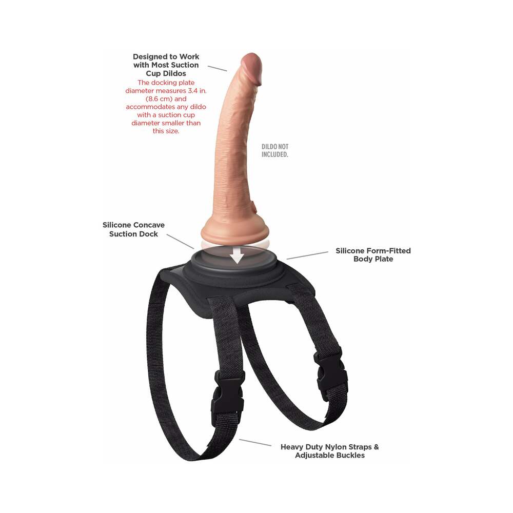 PIPEDREAMS - BODY DOCK LAP STRAP HARNESS
