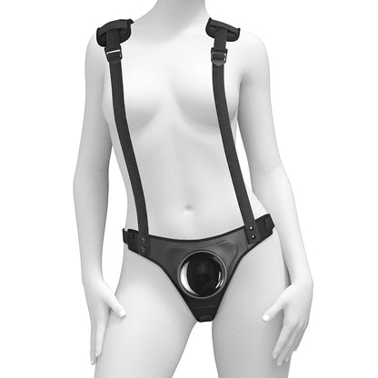 BODY DOCK STRAP-ON SUSPENDERS HARNESS