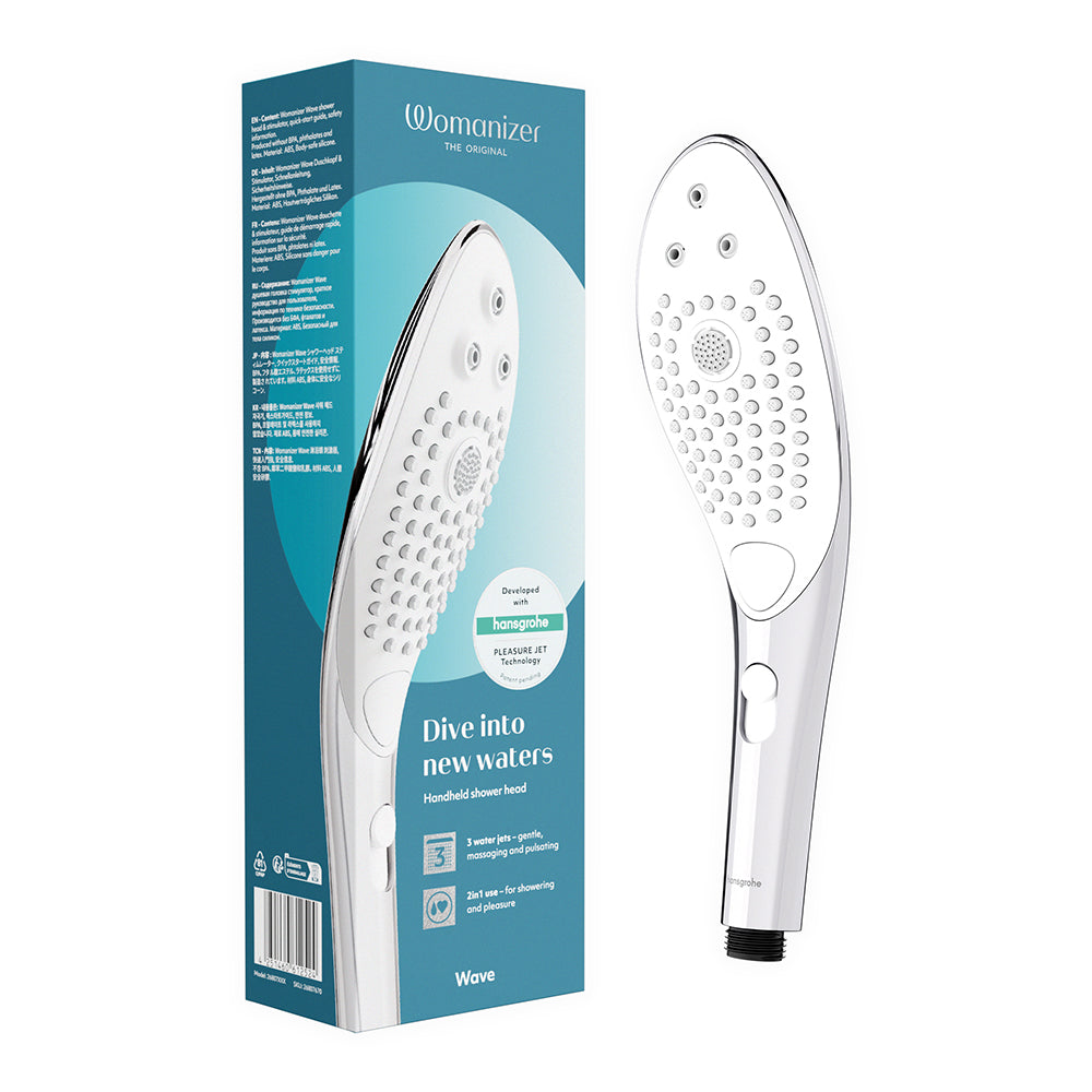 WOMANIZER - WAVE SHOWER HEAD MASTURBATOR