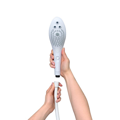 WOMANIZER WAVE SHOWER HEAD MASTURBATOR WHITE