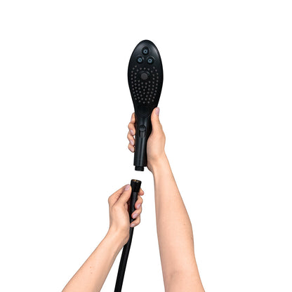 WOMANIZER WAVE SHOWER HEAD MASTURBATOR BLACK