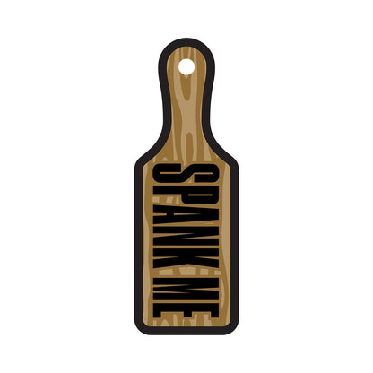 WOOD ROCKET AIR FRESHENER SPANK ME PADDLE