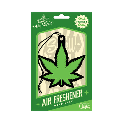 WOOD ROCKET AIR FRESHENER GREEN LEAF