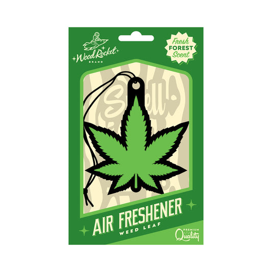 WOOD ROCKET AIR FRESHENER GREEN LEAF