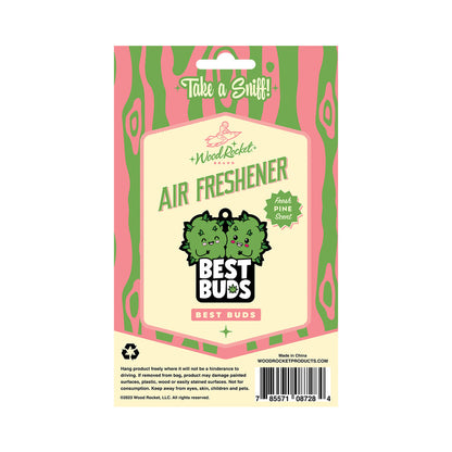 WOOD ROCKET AIR FRESHENER BEST BUDS