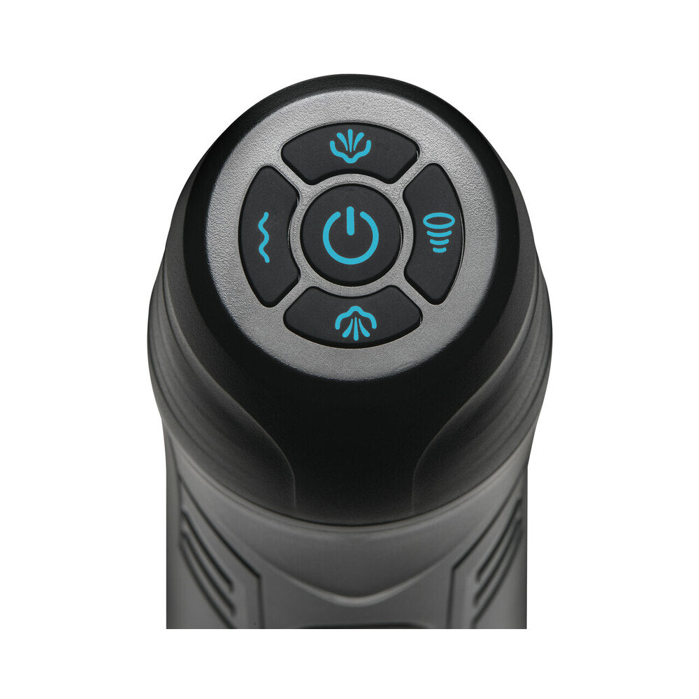 JOCK 9X SUCKING & VIBRATING MASTURBATOR WHITE