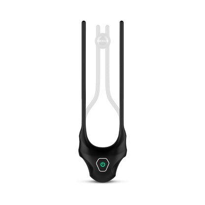 NEXUS FORGE ADJUSTABLE VIBRATING COCK RING BLACK