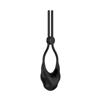 NEXUS - ANILLO VIBRADOR AJUSTABLE PARA PENE FORGE NEGRO