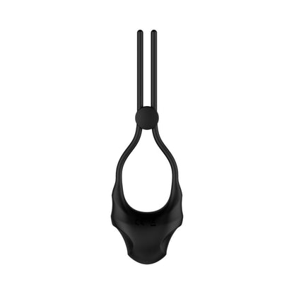 NEXUS FORGE ADJUSTABLE VIBRATING COCK RING BLACK