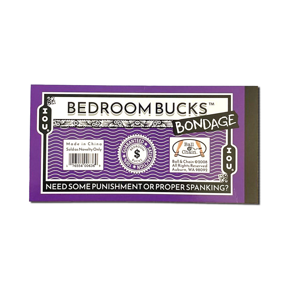 BEDROOM BUCKS BONDAGE