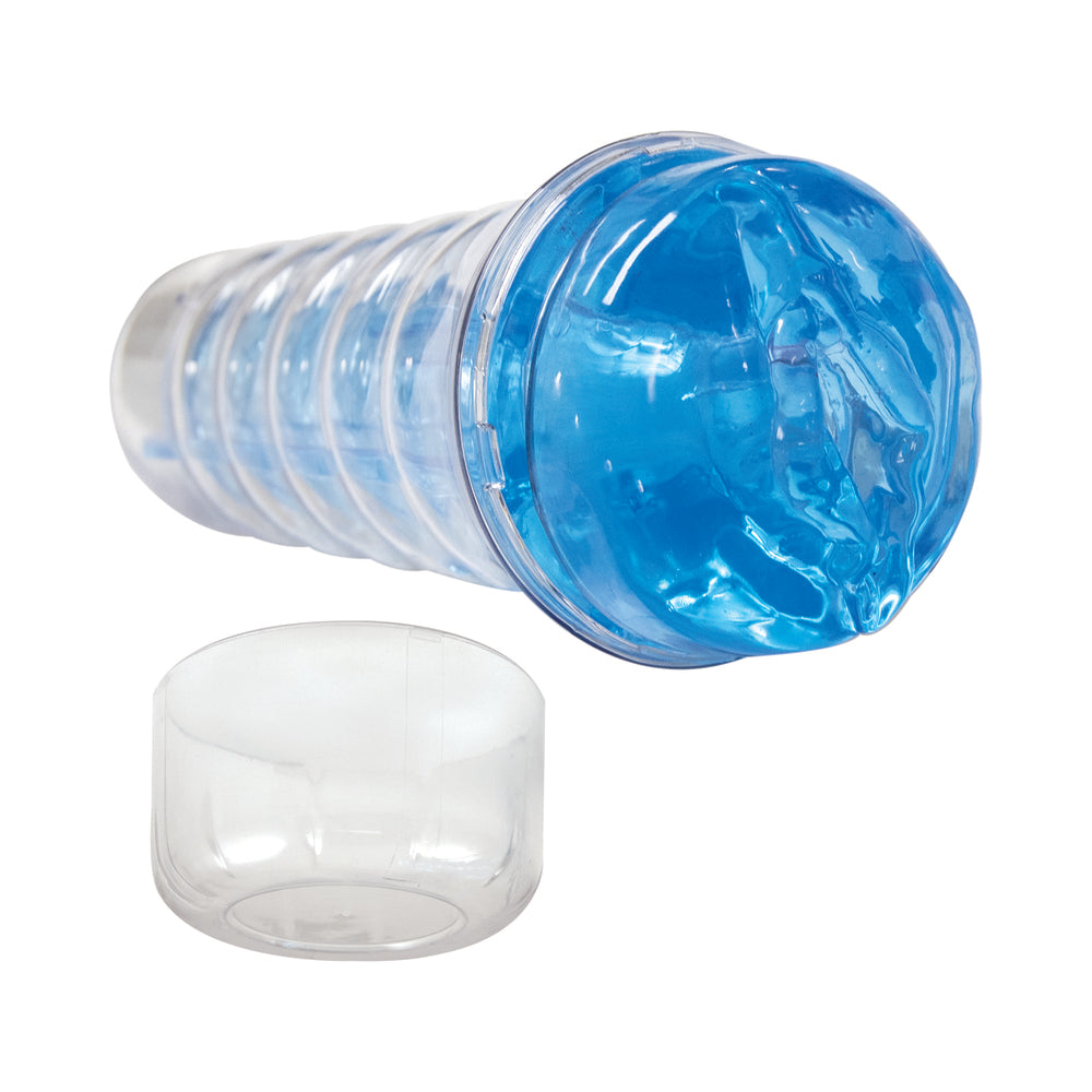 DREAM-LITE CRYSTAL VAGINA MASTURBATOR BLUE