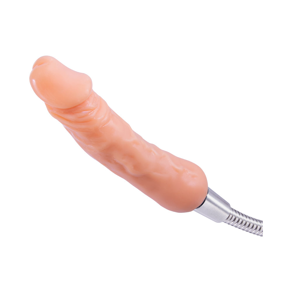 H2O SPLISH SPLASH 6 IN. DILDO DOUCHE BEIGE